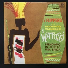 I Flippers - I Watussi, Vinyl, 7" 45 RPM RCA Italiana PM45-3207, 1963 Italy