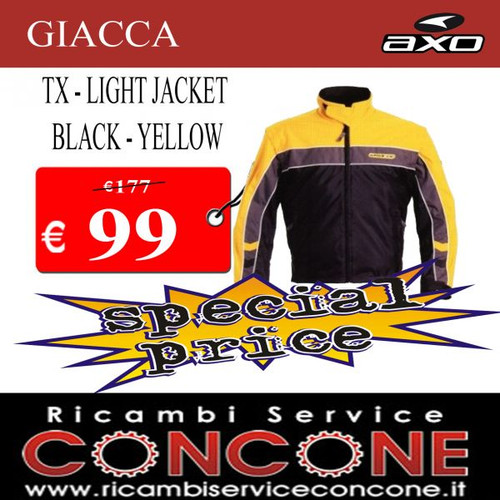 Giacca axo light yellow - giacca,
