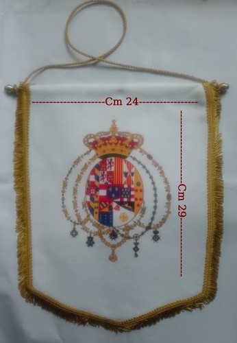 Gagliardetto regno sicilie - regno,