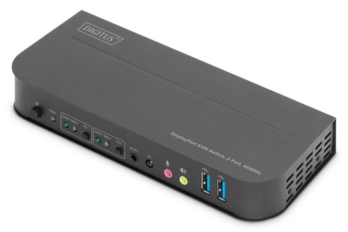 Switch kvm digitus - kvm, porte