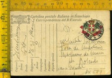 Prima Guerra Franchigia Posta Militare 130 x Rosciolo de Marsi Aquila px 674