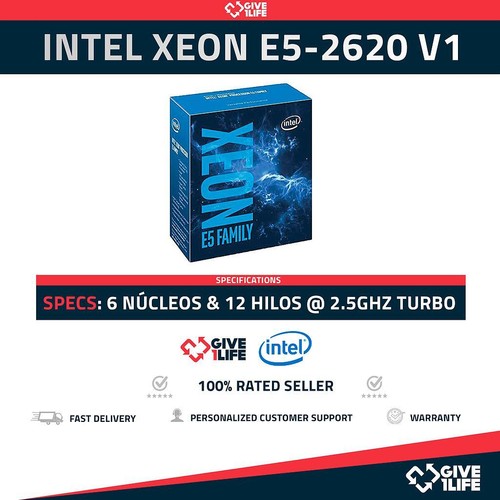 Intel xeon 2620 6 - xeon, v1
