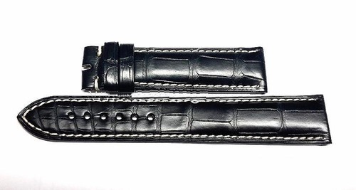 Eberhard black strap - strap, 026