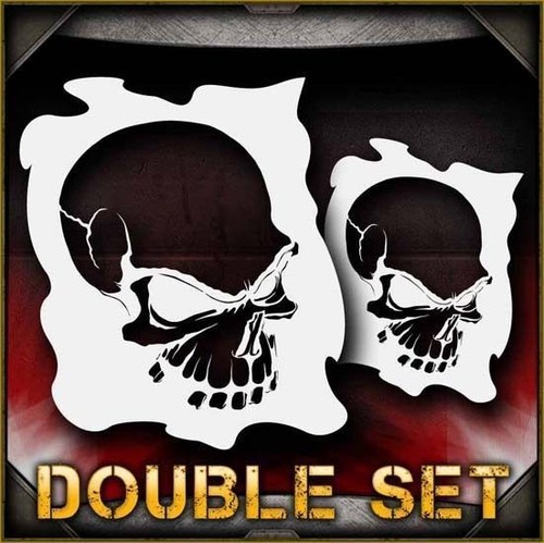 Skull doppio set aerografo - 9b,