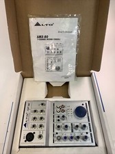 Console mixaggio Alto AMX-80 7 canali nuova con scatola con manuale manca cavo alimentazione