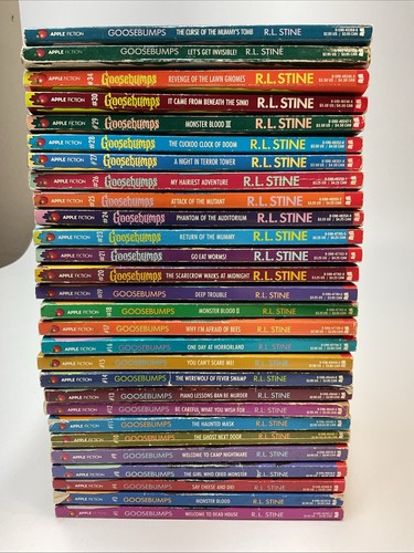 Goosebumps stine 1st - r.l.,