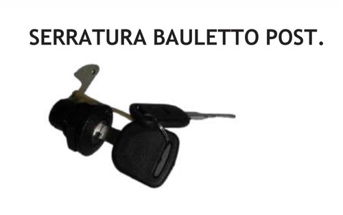 Serratura bauletto scooter - bauletto, x
