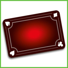 Tappetino VDF Rosso Light Giochi di Prestigio e Magia Carte Trucchi Close up Pad