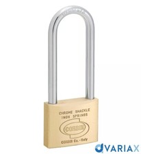 LUCCHETTO CORPO IN OTTONE CON ARCO LUNGO LARGHEZZA 40-50MM - CORBIN - YALE