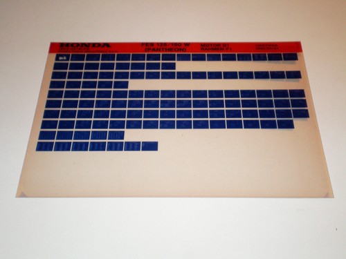 Microfiche catalogo ricambi - catalogo,