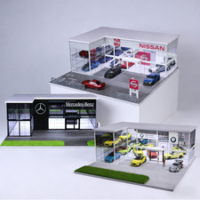 Diorama 1:64 pressofuso auto