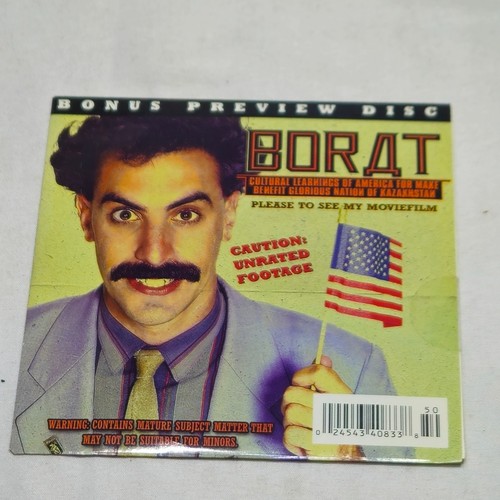 Borat pre release preview - borat, dvd