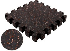 Tappeto Palestra Fitness Ginnastica Pavimento Puzzle Home Gym 100% Gomma NO PVC