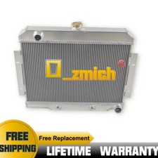 Alluminio radiatore acqua For Jeep CJ CJ5 CJ7 L6 V8 chevy engine 1970-86  AT/MT