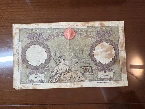 Regno italia banconota - italia,