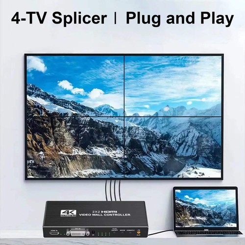 2x2 video wall controller - video,