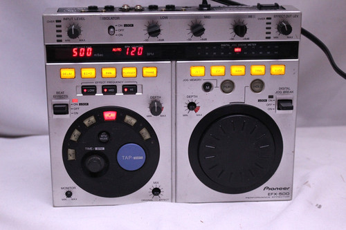 Pioneer efx 500 - pioneer, argento