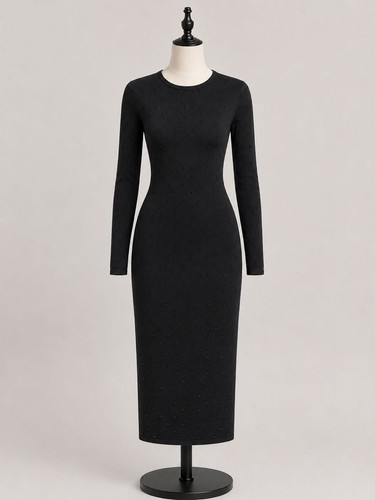 Max mara abito tubino nero - max,