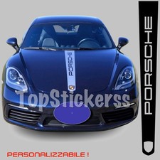 Cofano Porsche Strisce Adesive Fasce Stripes Tuning Adesivo Stickers Costum PRO