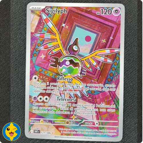 Sigilyph 121 086 wht pokemon - sigilyph,