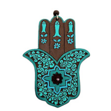 MALOCCHIO APPESO A MANO HAMSA