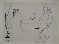 Pablo PICASSO: Commedia Umana, La Colomba, Eliogravura, 1954
