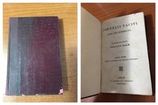 1883 CORNELII TACITI Libri Qui Supersunt Carolus Halm 