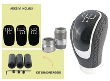Pomello cambio lungo pelle - ,