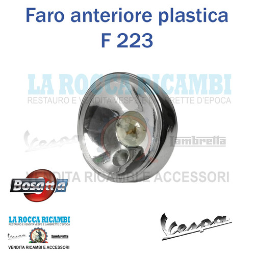 Faro anteriore plastica - faro, in