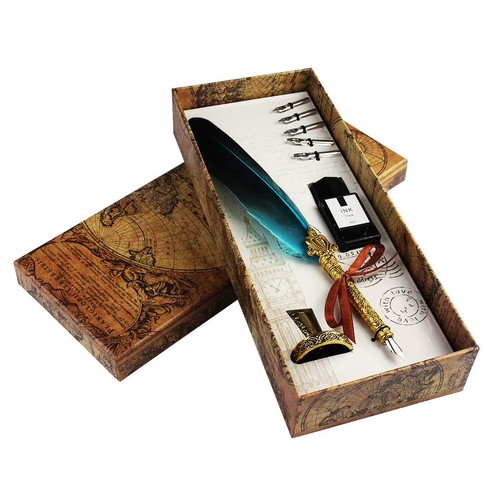 Set per scrittura calligrafica