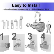 Lucchetto cassetta postale in