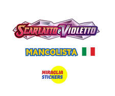 Mancolista SCARLATTO E VIOLETTO SVI Pokemon Collezione Carte COMUNI NM ITA