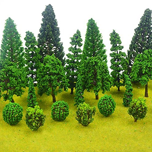 Pezzi alberi miniatura - 25,