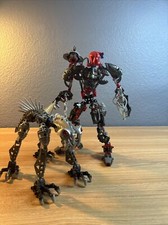 Lego 8924 Bionicle Warriors Maxilos & Spinax set completo al 100%