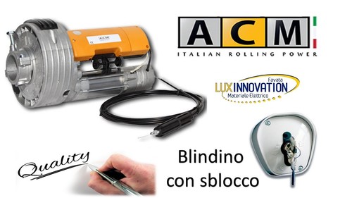 Kit motore serranda acm - kit, con
