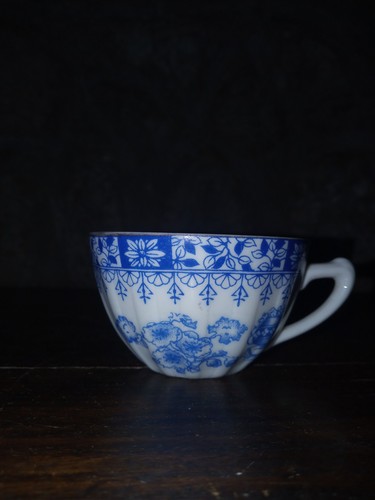 Tazzina caffè bianca blu - tazzina,