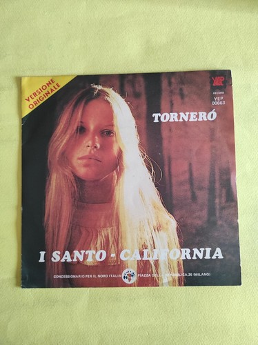 Santo california tornerò - i,