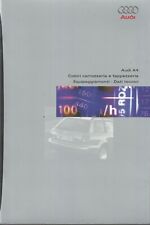 MB157. “AUDI A4”–86 page FOLDER 2 BROCHURE DEPLIANT PROSPEKT Published 1994?