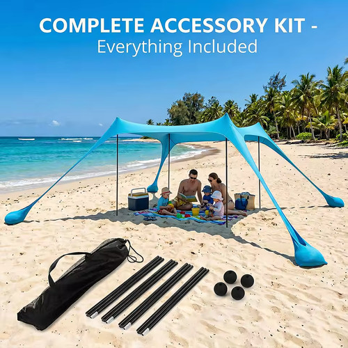 Kit tenda spiaggia - kit,