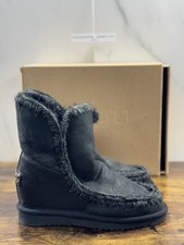 Mou eskimo Inner Wedge Short  Nero   Casual Mou Woman Boot Glitter Logo 39