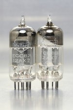 Nos mullard ecc83 valvole - 2x,
