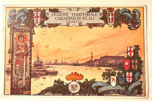 Cartolina carabinieri reali - cartolina,
