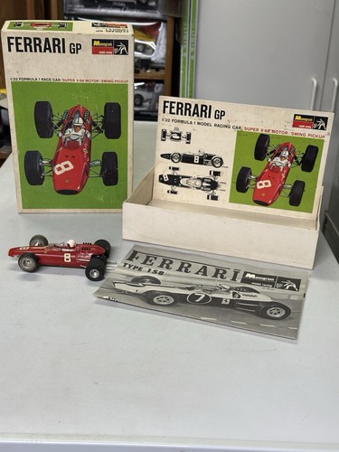 Slot car vintage monogramma - car,