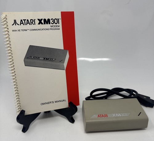 Modem atari xm301 - atari, xe