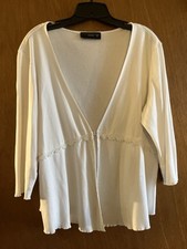 Venezia Women's XL White 3/4