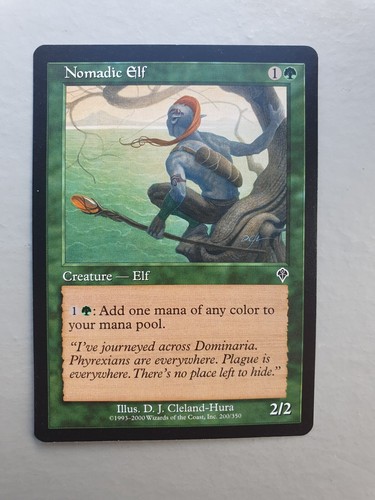 Nomadic elf mtg invasion - nomadic,