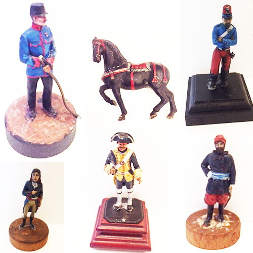 Serie statuine figure - serie, di