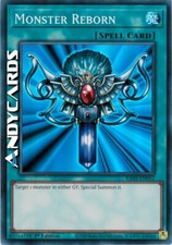 MONSTER REBORN • (Mostro Resuscitato) • Super R • RA03 EN052 • 1Ed • Yugioh!