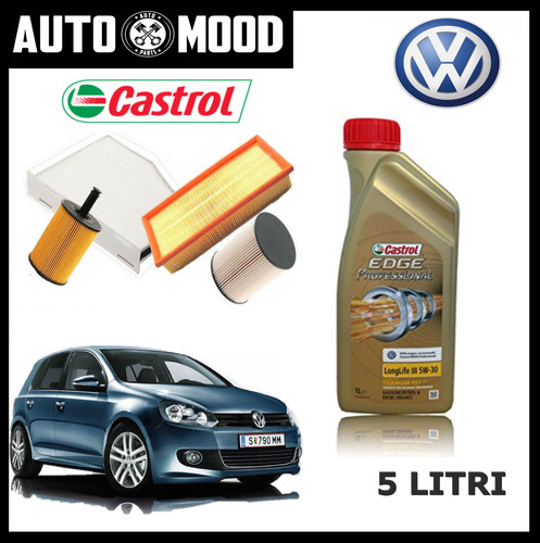 Kit tagliando olio castrol - olio,
