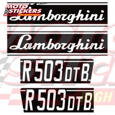 Lamborghini R503 DTB - kit adesivi cofano motore